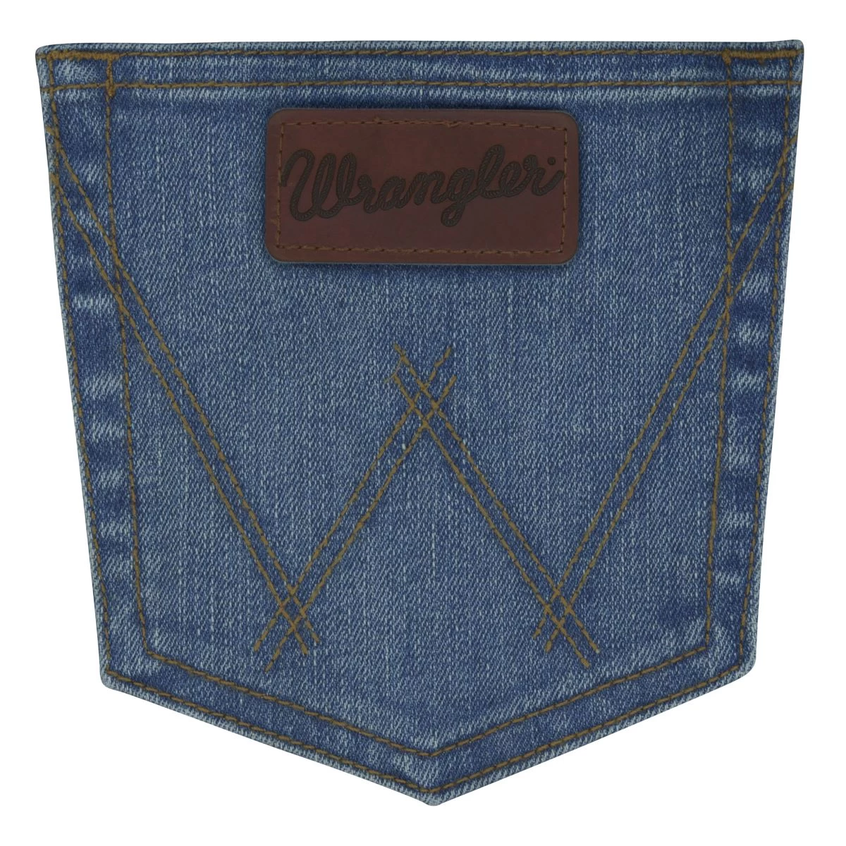 'Wrangler' Men's 20X Competition Slim Fit Straight Leg - Overcast - Image 4