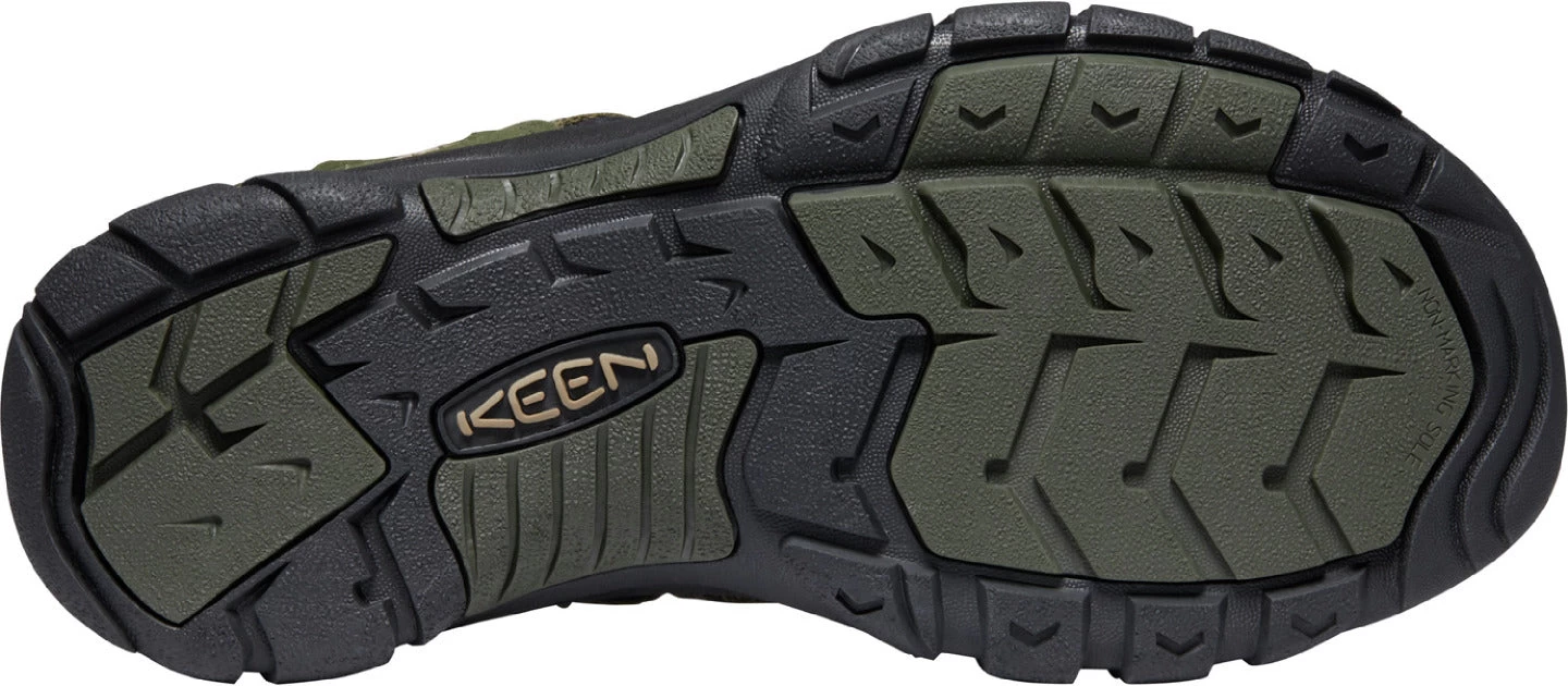 'Keen Outdoor' Men's Newport H2 Sandal - Forest Night / Black - Image 3