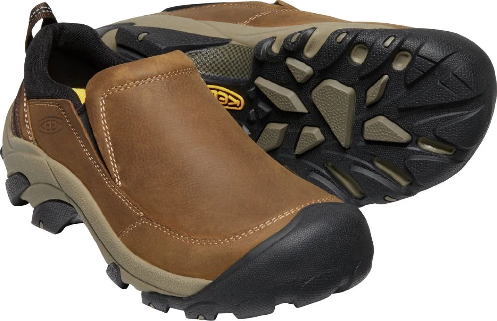 'Keen Outdoor' Men's Targhee II Soho Slip On - Brown / Black - Image 4