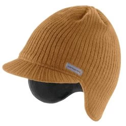 'Carhartt' Men's Knit Visor Hat - Carhartt Brown