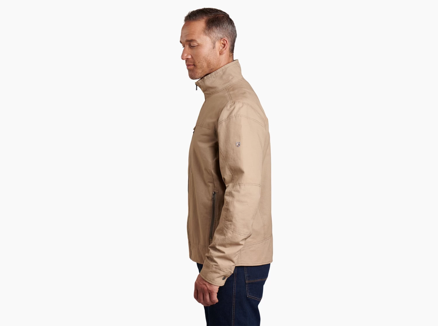 'Kuhl' Men's BURR™ Jacket - Khaki - Image 3