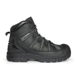'Genuine Grip' Men's Trekker EH PR WP Comp Toe Hiker - Black