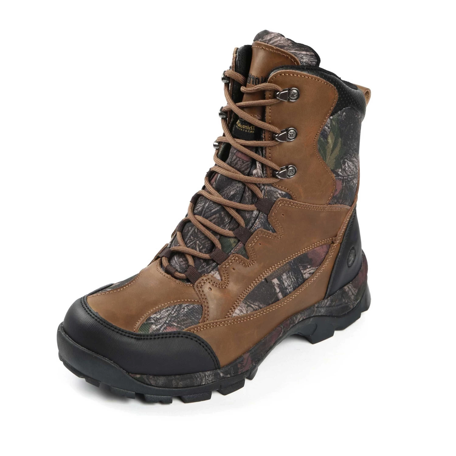 'Northside' Men's Renegade 800GR WP Hunting Boot - Brown / Camo - Image 3