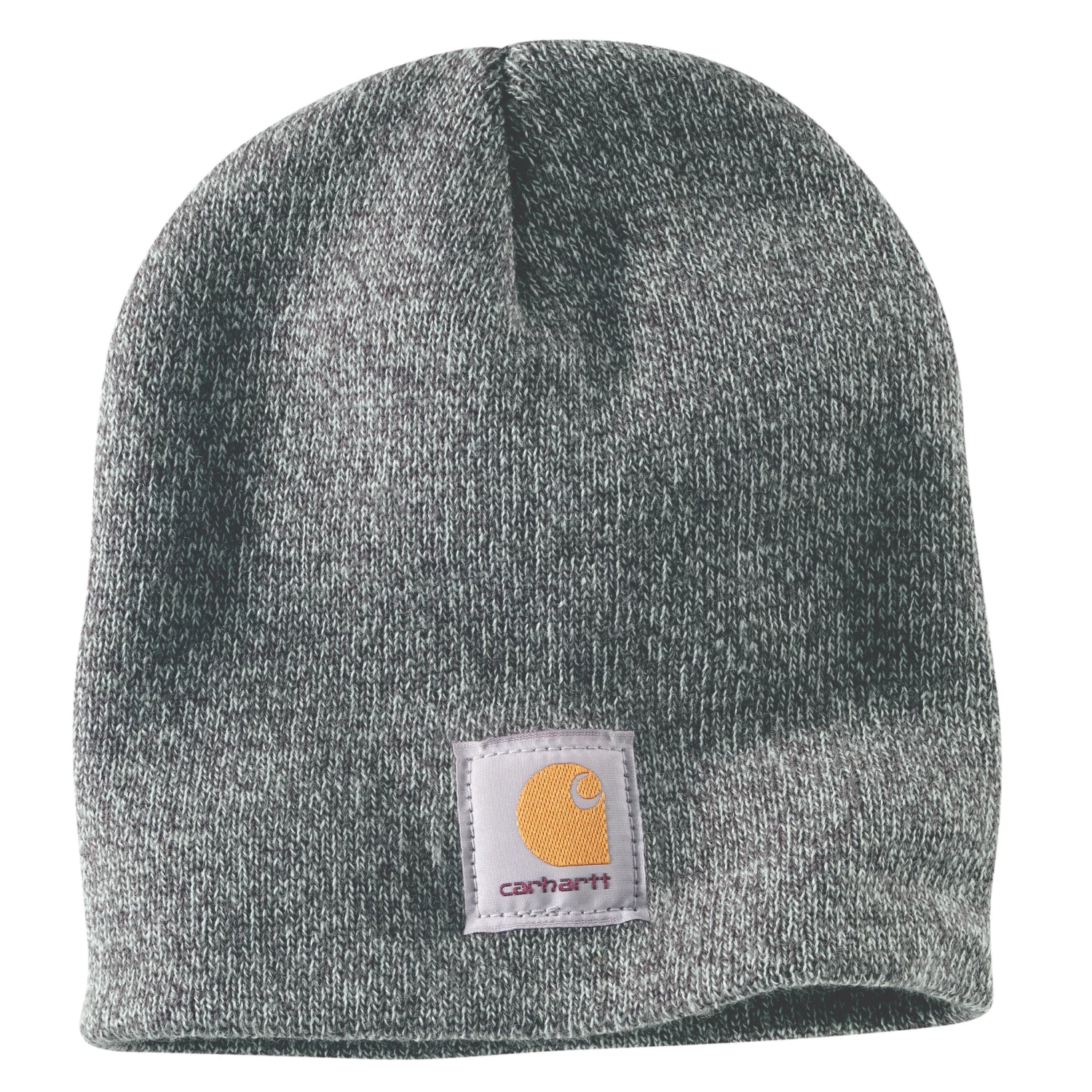 'Carhartt' Men's Acrylic Knit Beanie - Heather Grey / Coal Heather