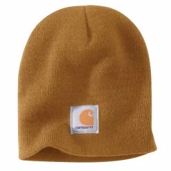 'Carhartt' Men's Acrylic Knit Beanie - Carhartt Brown