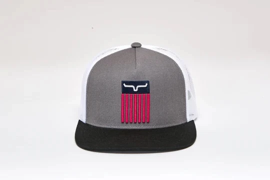 'Kimes Ranch' Cody Trucker Cap - Charcoal