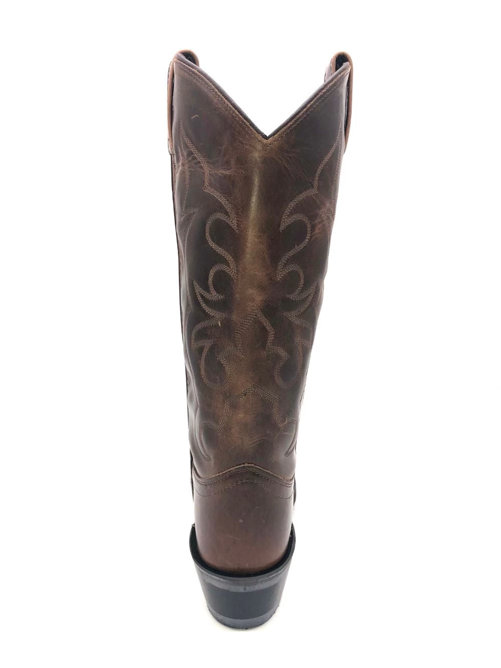 'Old West' Men's 13" Western Narrow Round Toe - Brown - Image 3