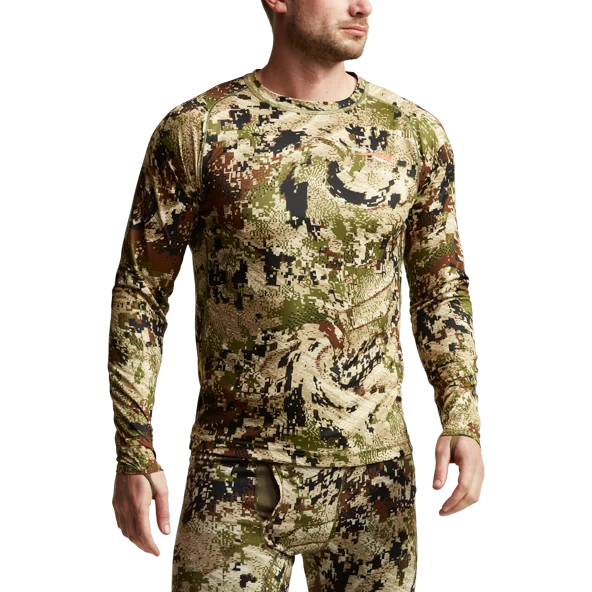'Sitka' Men's Core Lightweight Crew Shirt - Big Game : Turkey : Optifade Subalpine