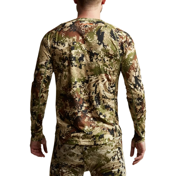 'Sitka' Men's Core Lightweight Crew Shirt - Big Game : Turkey : Optifade Subalpine - Image 2