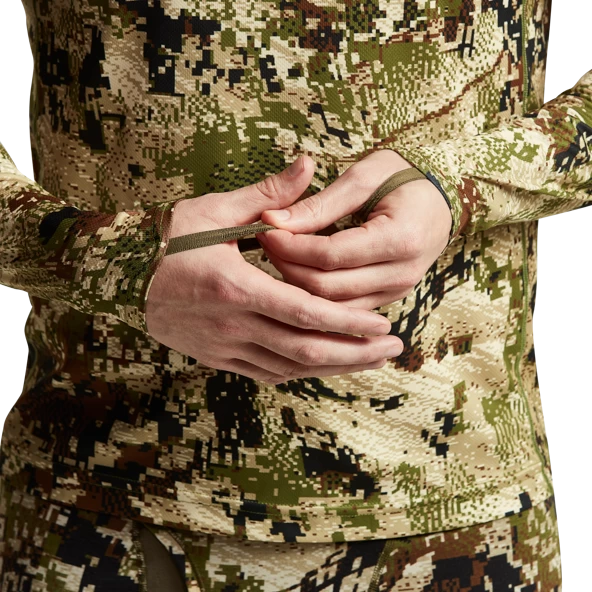 'Sitka' Men's Core Lightweight Crew Shirt - Big Game : Turkey : Optifade Subalpine - Image 3