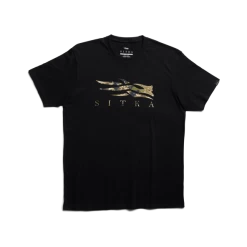 'Sitka' Men's Optifade Icon Tee - Black Subalpine