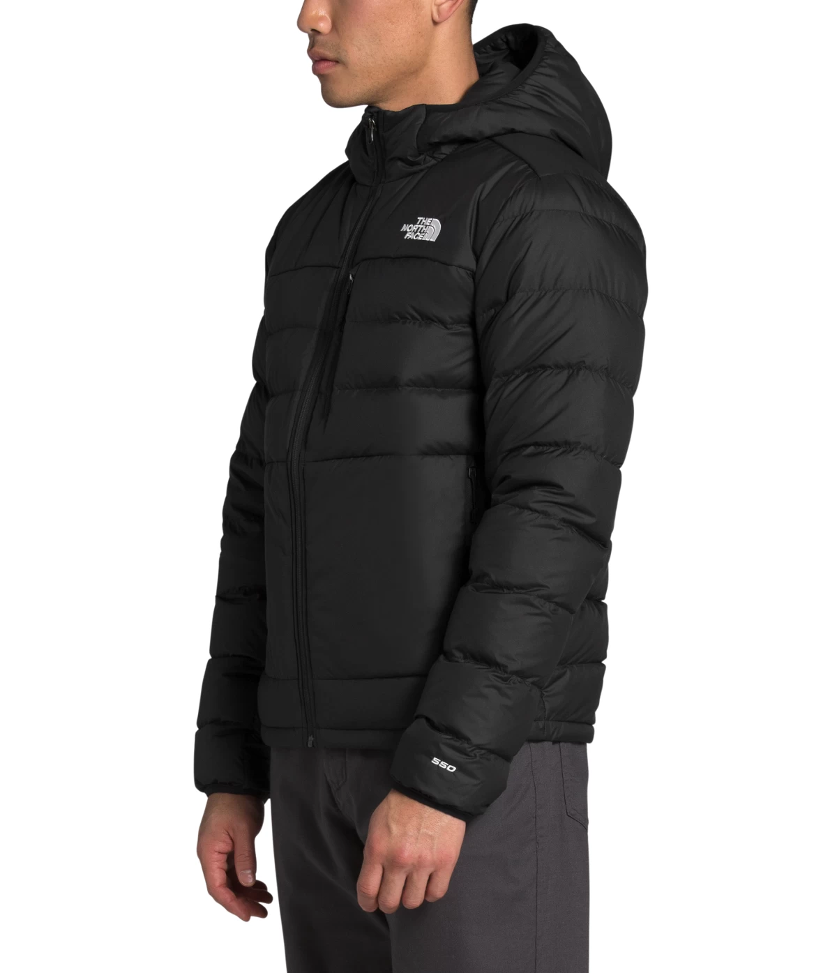 'The North Face' Men's Anconcagua 2 Hooded Jacket - TNF Black - Image 3