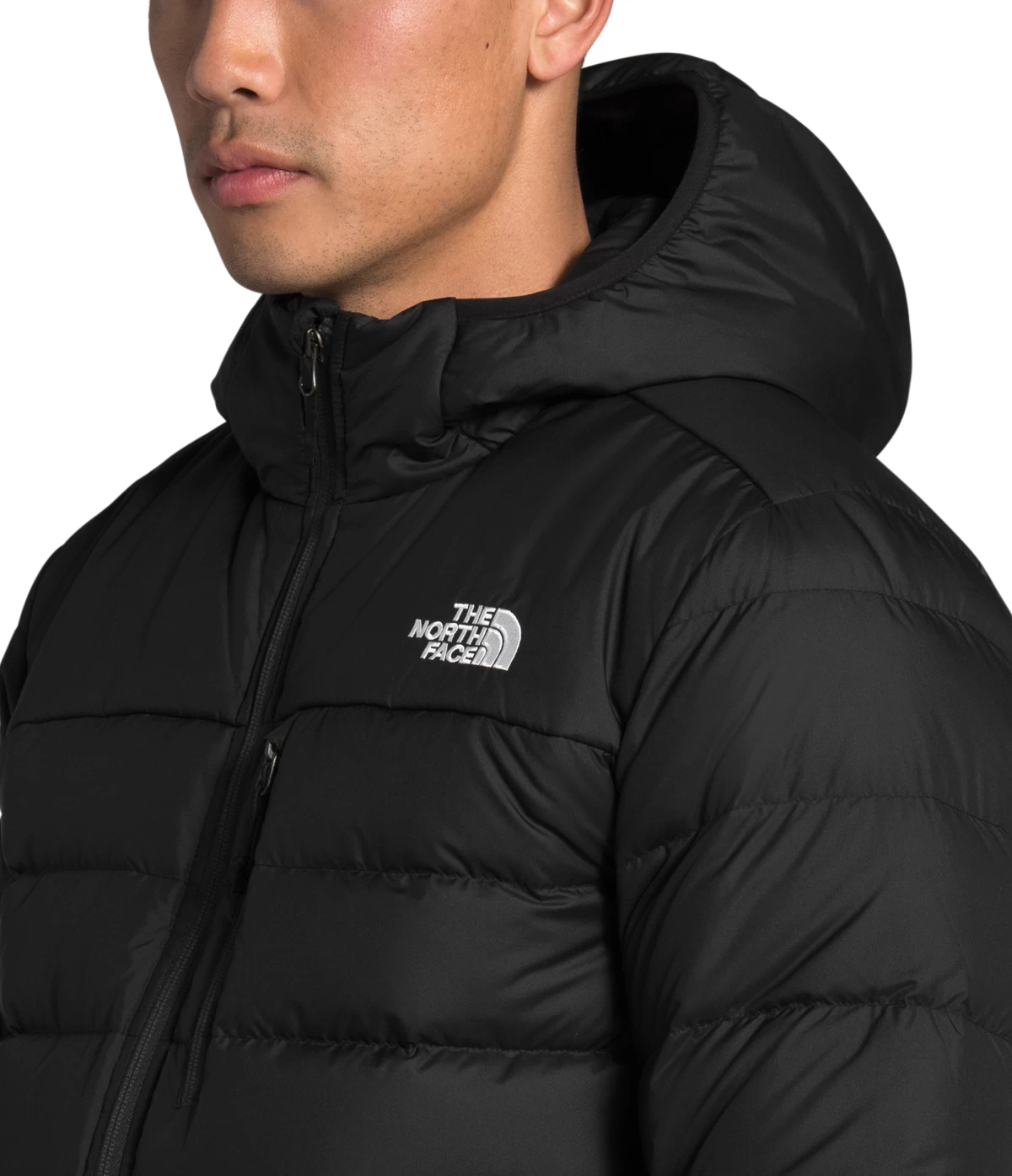 'The North Face' Men's Anconcagua 2 Hooded Jacket - TNF Black - Image 5