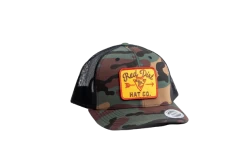 'Red Dirt Hat Company' Men's Mineral Water Cap - Camo / Black