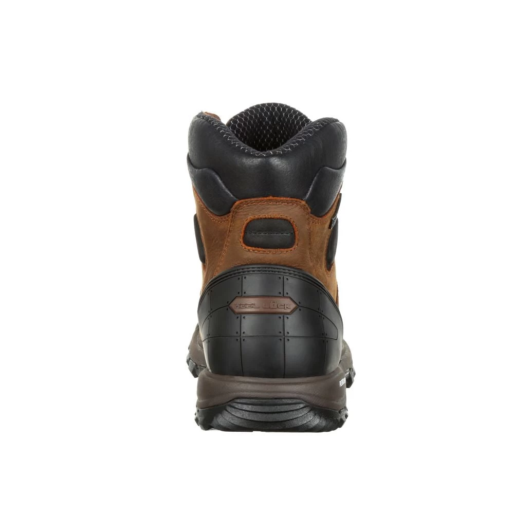 'Rocky' Men's 6" XO Toe EH WP Comp Toe - Brown - Image 5