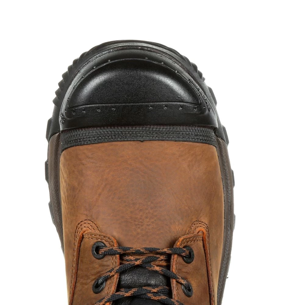 'Rocky' Men's 6" XO Toe EH WP Comp Toe - Brown - Image 2