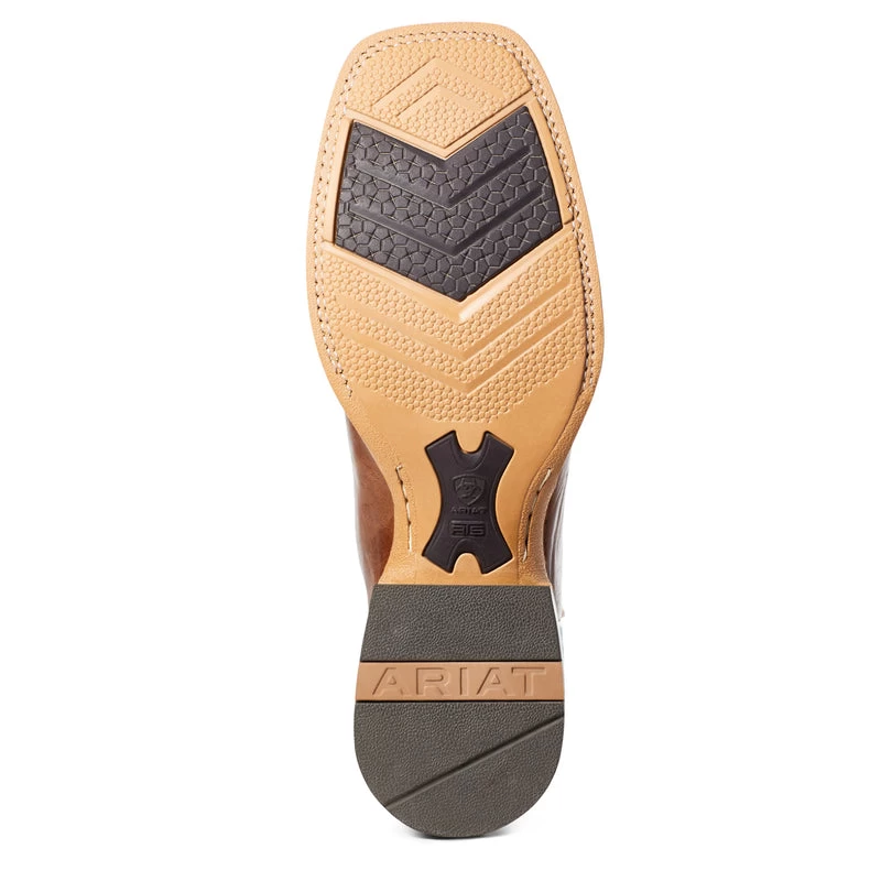 'Ariat' Men's 13" Firecatcher Western Square Toe - Well Brown - Image 3