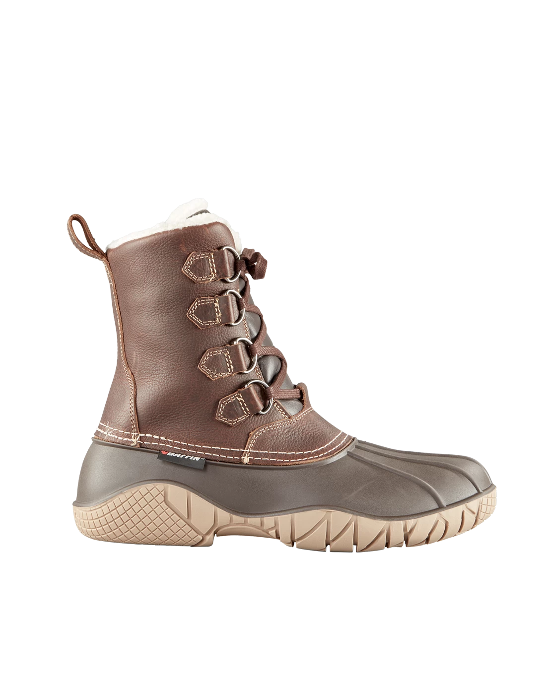 'Baffin' Men's 12" Yellowknife Insulated WP Boot - Brown