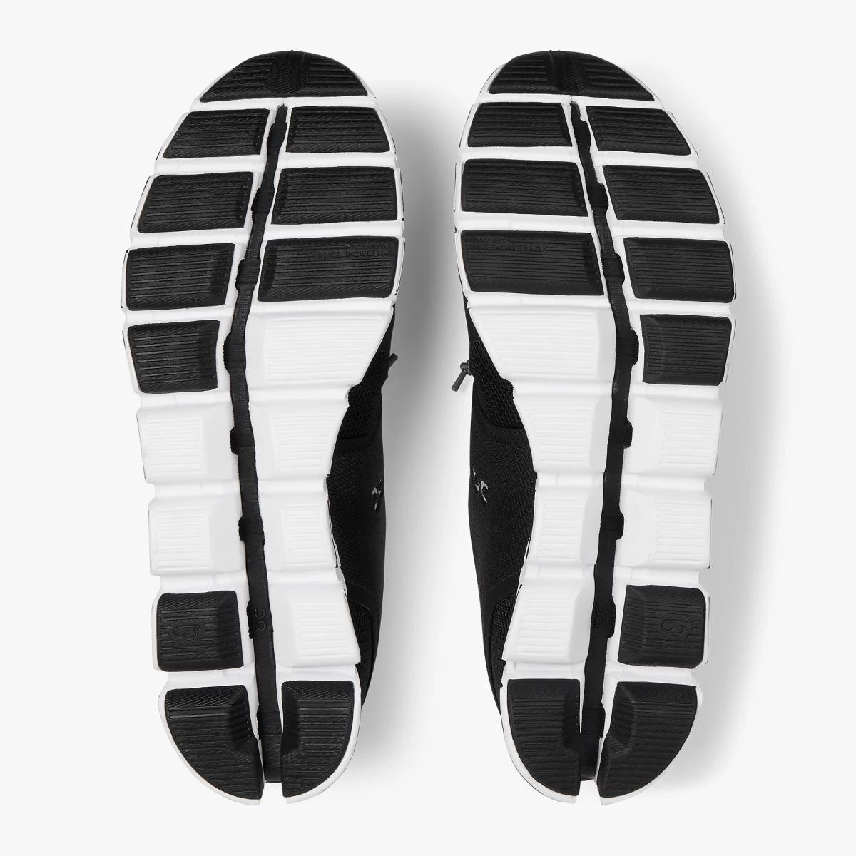 'On Running' Men's Cloud - Black / White - Image 3