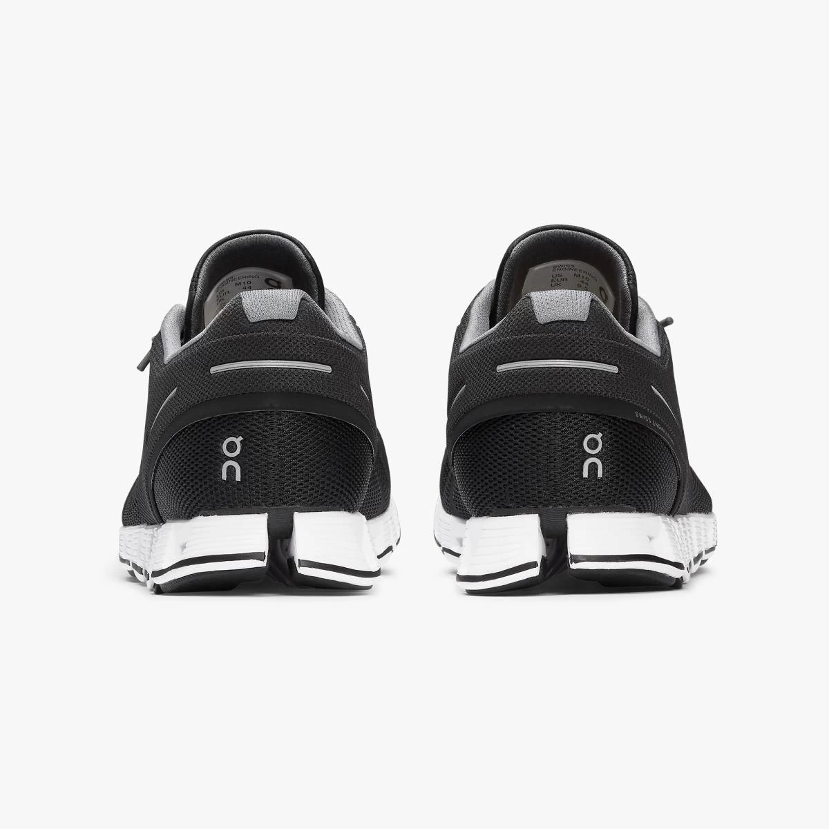 'On Running' Men's Cloud - Black / White - Image 4