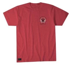 'Howitzer' Men's Chris Kyle Country Short Sleeve Tee - Red Heather