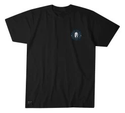 'Howitzer' Men's Defend The Blue Short Sleeve Tee - Black