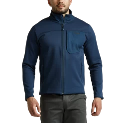 'Sitka' Men's Dry Creek Fleece Jacket - Deep Water