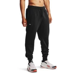 'Under Armour' Men's Rival Fleece Joggers - Black