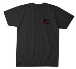 'Howitzer' Men's Tree Of Liberty Short Sleeve Tee - Charcoal Heather